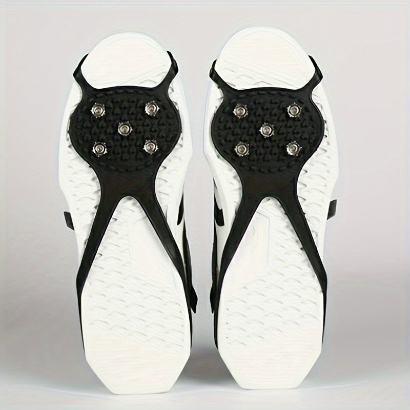 Anti Slip Shoe Spikes Silicone Snow Spikes for Skiing & Hiking