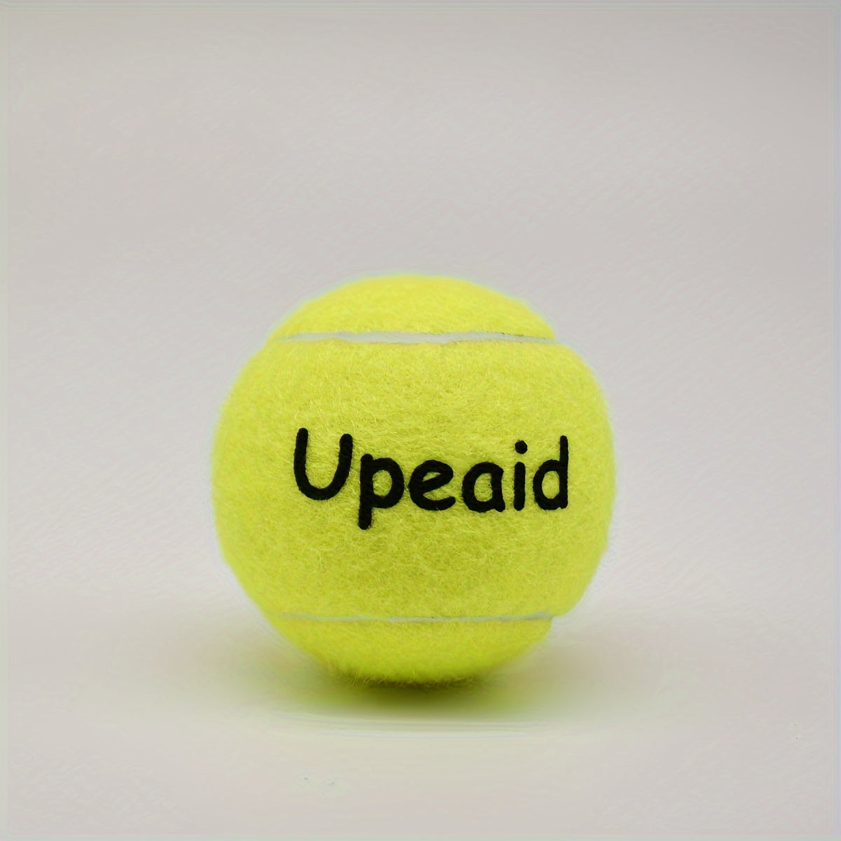 3pcs Lemon Yellow Printing Tennis Ball, High Elasticity