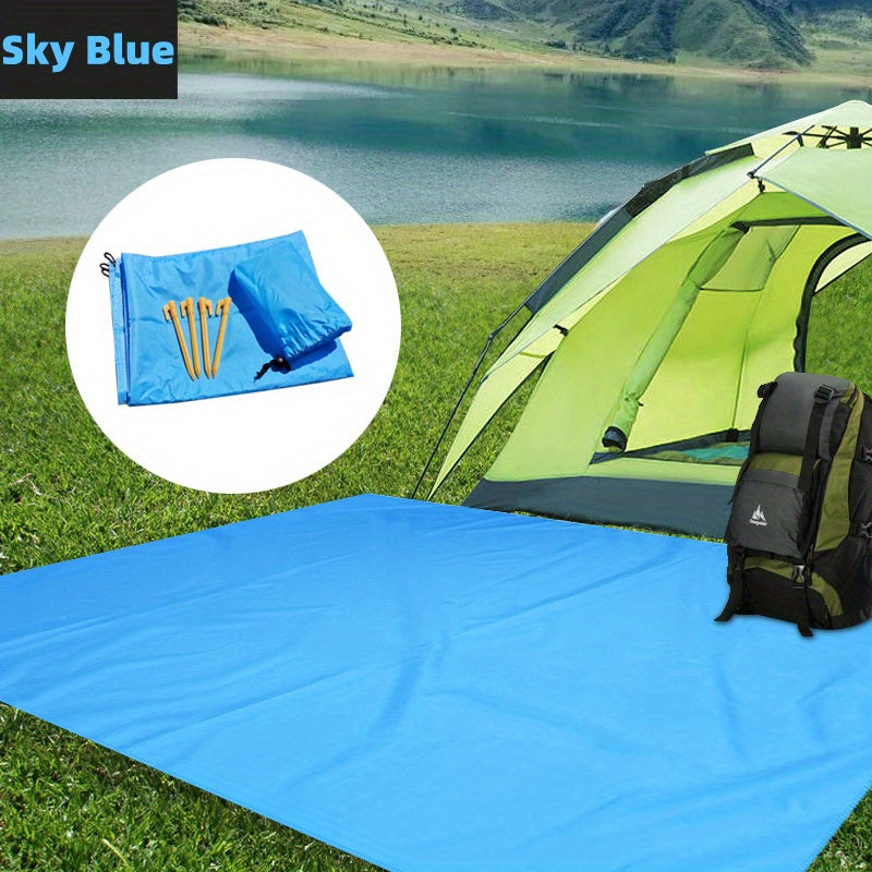 Outdoor Camping and Beach Grass Picnic Mat, Lightweight and Waterproof