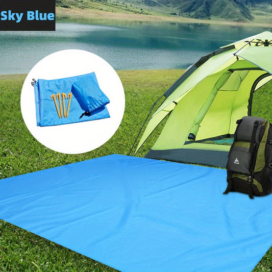 Outdoor Camping and Beach Grass Picnic Mat, Lightweight and Waterproof