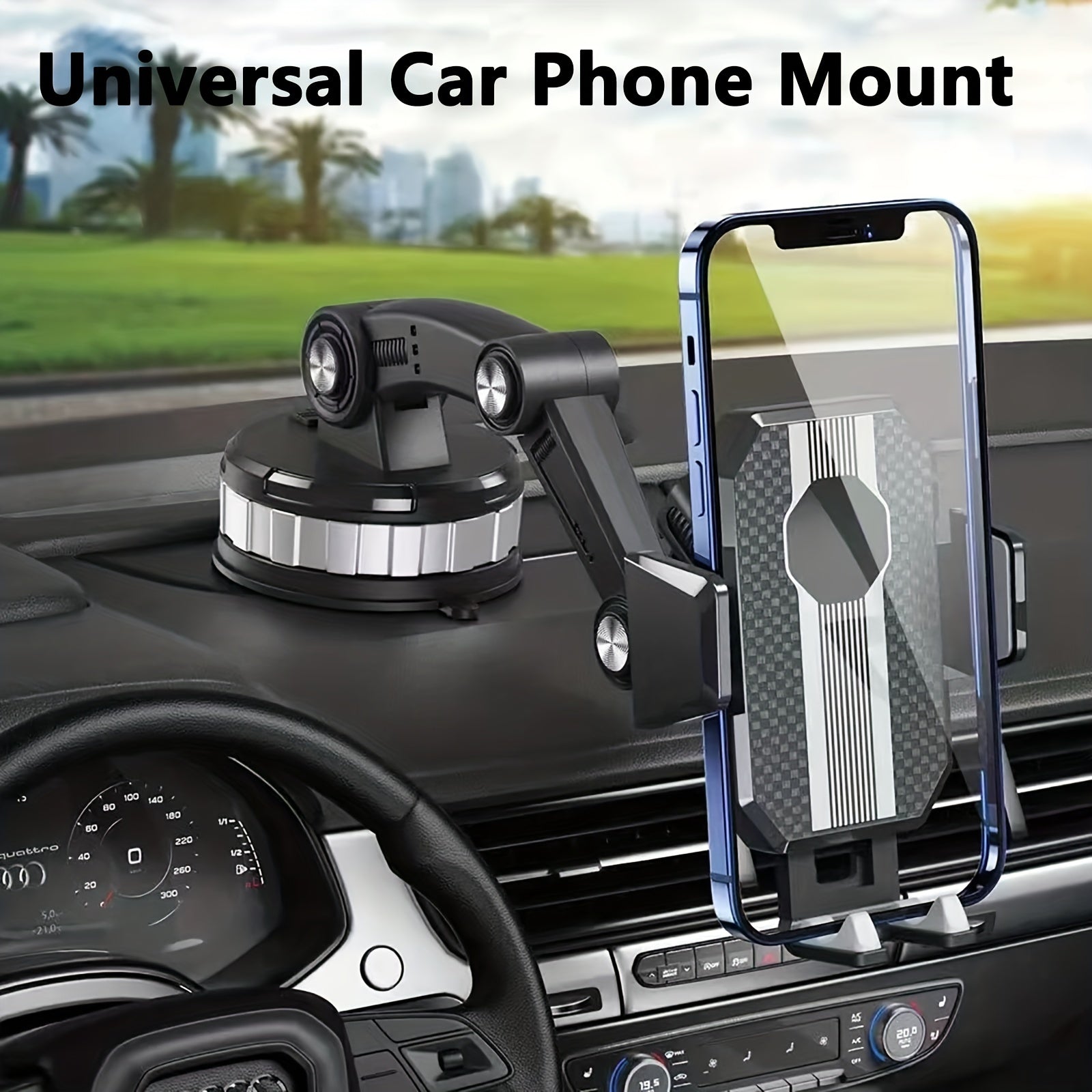 Universal Car Phone Holder Mount Dashboard Windshield Suction Cup