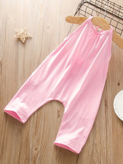Baby Girls Casual Halter Rompers Jumpsuits for Beach Vacation