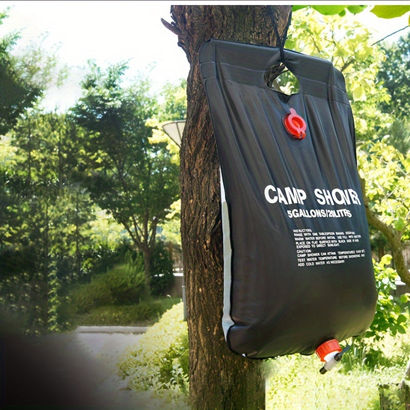 Portable Camping Solar Hot Water Bag for Outdoor Bathing