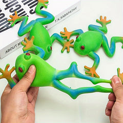 Frog Pinch Toy Soft Glue Animal Particle Decompression Release Ball