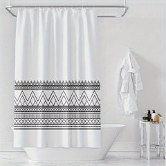 Waterproof Shower Curtain Printed Bathroom Partition Room Decor