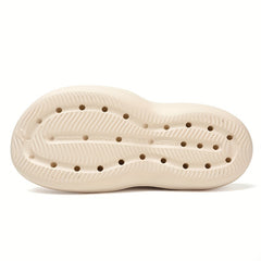 Men's Closed Toe Hollow Out Clogs - Soft Sole Walking Sandals