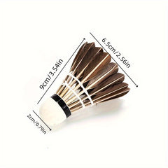 Professional Goose Feather Badminton Shuttlecock Training Set