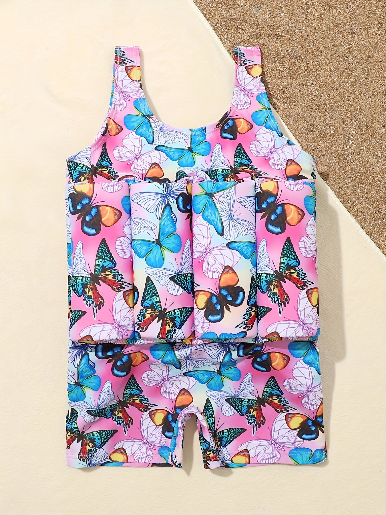 Kids Floating Swimsuit One Piece Toddler Swimwear