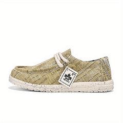 Men's Lightweight Breathable Canvas Shoes For Jogging