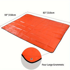 Heavy Survival Blanket Outdoor Camping Insulated Heat Reflective Waterproof