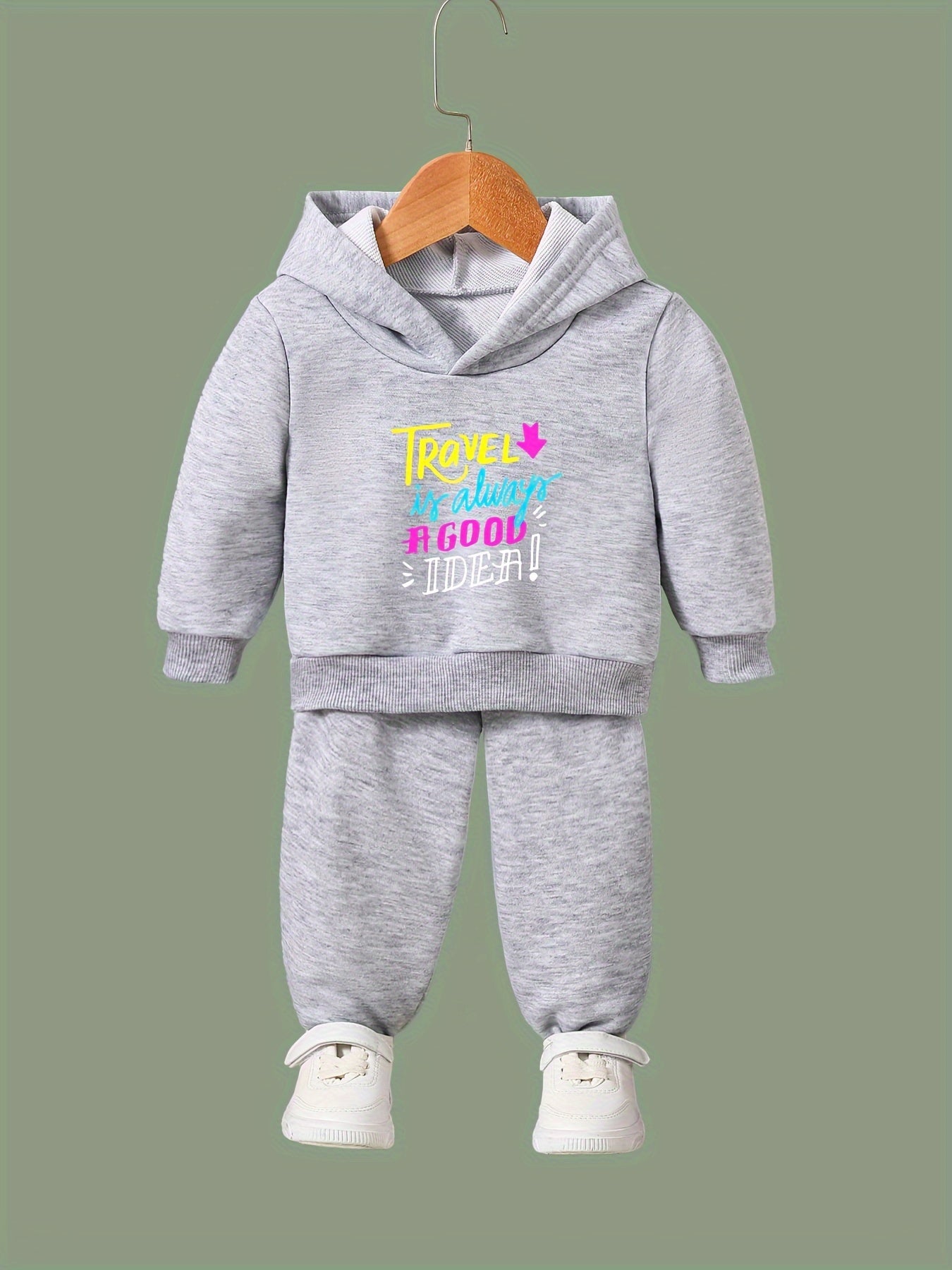 Girls' 2pcs Activewear Sets for Sports Running