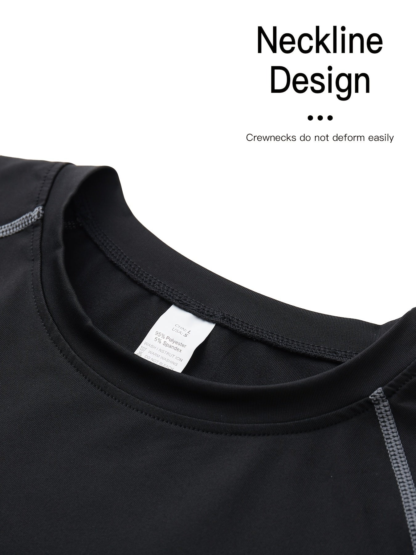 Men's High Stretch Compression Workout Shirt