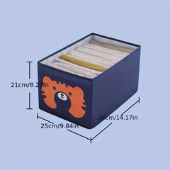 Cartoon Clothes Storage Box Indoor Drawer Storage Baskets