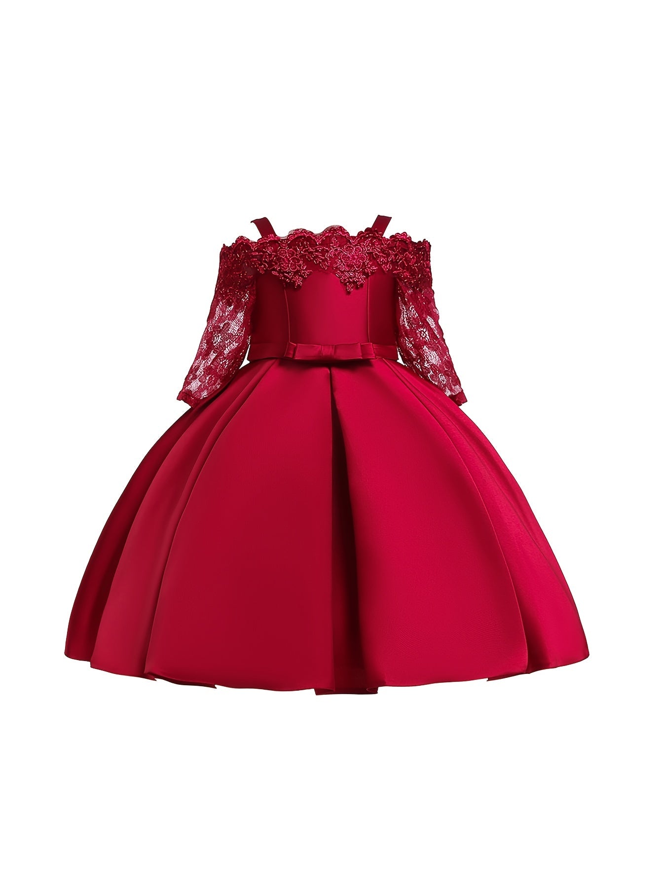 Off Shoulder Embroidery Princess Dress Ball Gown