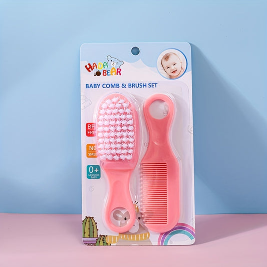 Baby Hair Care Comb And Brush Set