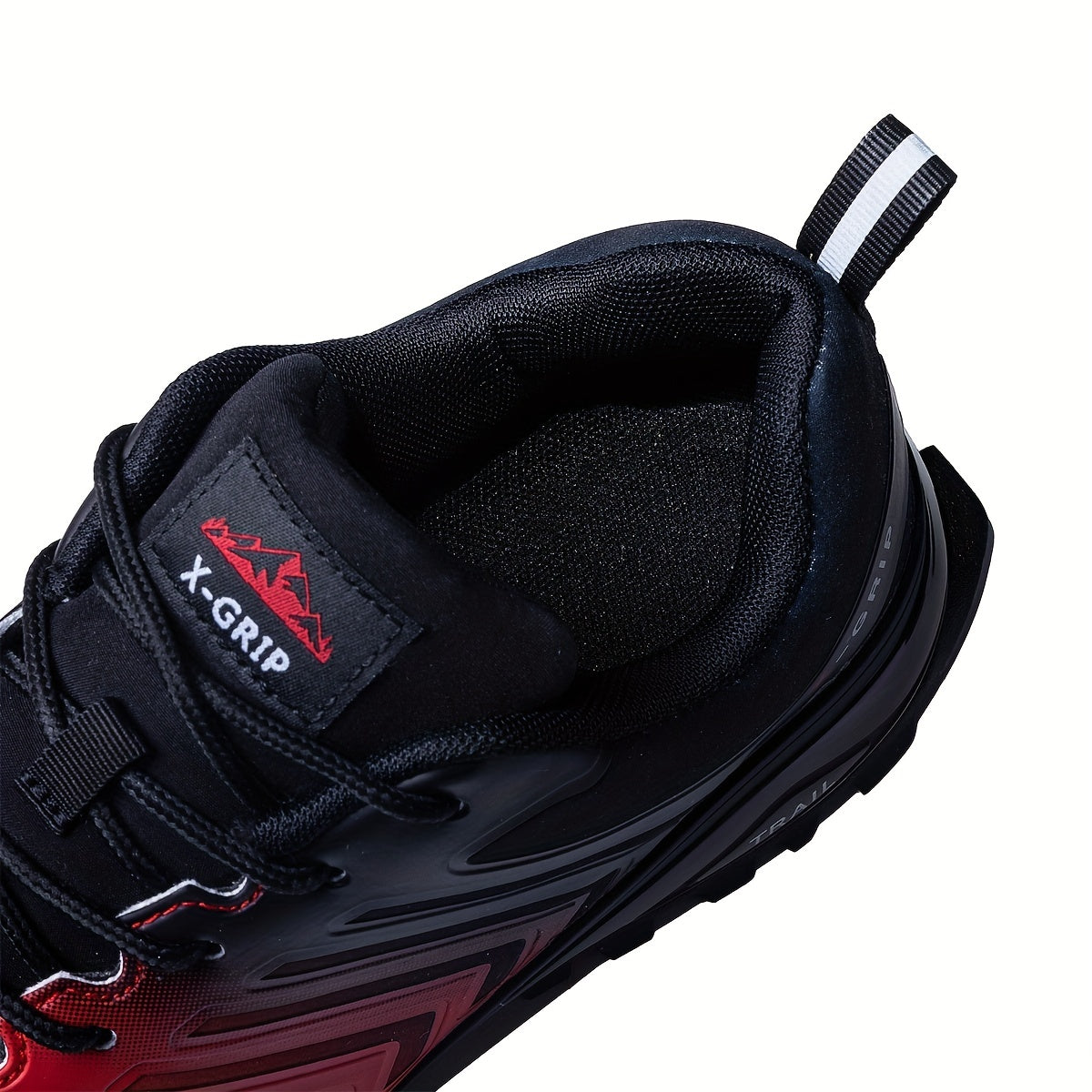 Men's Lace Up Trail Running Shoes - Outdoor Breathable Hiking Shoes