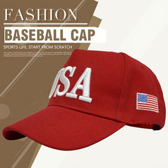 Alphabets National Flag Embroidered Baseball Cap Sun Hat