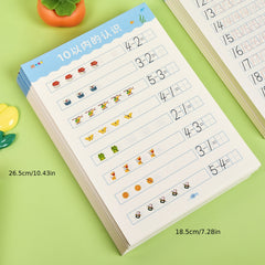 Addition & Subtraction Workbook Up to 20 Math Thinking Training Book