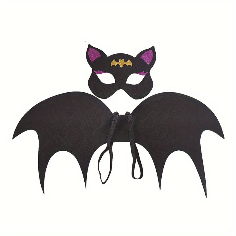 2pcs Bat Wing Mask Set for Christmas Halloween Cosplay