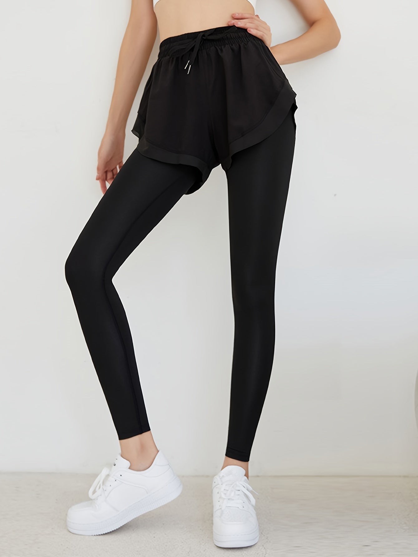 Quick Dry Yoga Leggings High Waist Sports Pants Women's Activewear