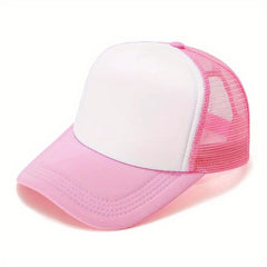 Men's Summer Sun Protection Baseball Cap with Mesh - Block