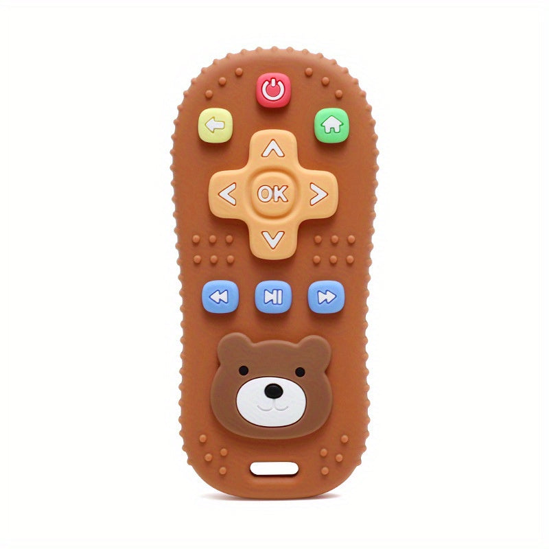 Silicone Teething Toy For Babies Remote Control Shape Teether BPA Free