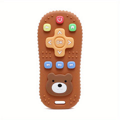 Silicone Teething Toy For Babies Remote Control Shape Teether BPA Free