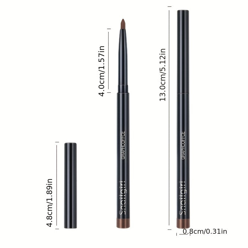 Waterproof Eyebrow Pencil Natural Look Long Lasting