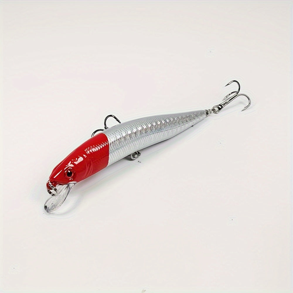 10pcs Minnow Fishing Lure 9.8g Floating Hard Bait Carp Tackle