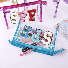 Clear SPF SUN Sunscreen Bag Makeup Cosmetic Pouch Organizer Women Girls