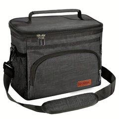 Insulated Lunch Bag Leakproof Cooler Tote Bag Adjustable Shoulder Strap