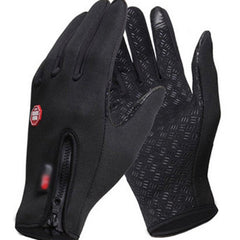 Warm Fleece Cycling Gloves Touch Screen Outdoor Activities