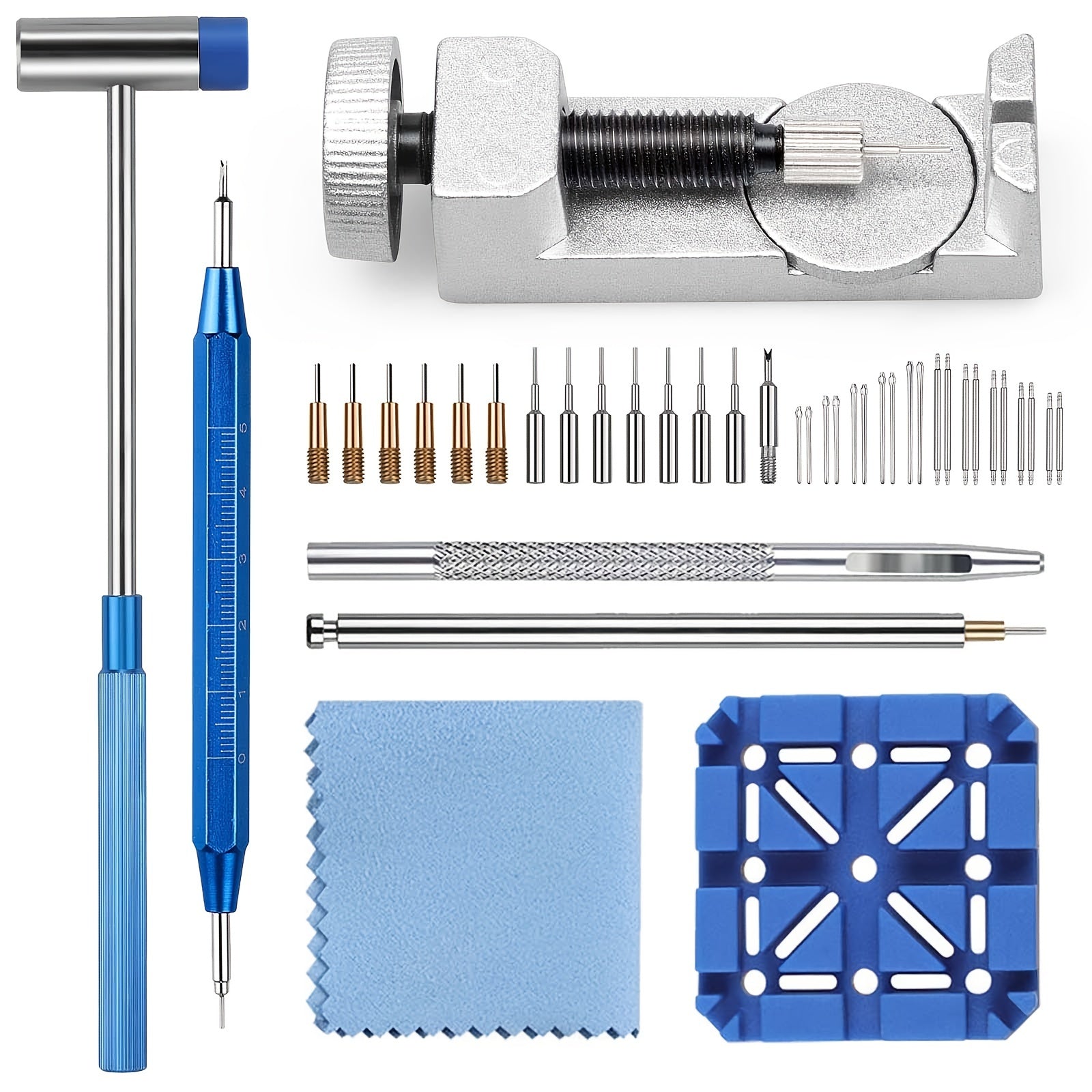 Watch Band Tool Kit for Strap Adjustment and Replacement with Link Removal Tool