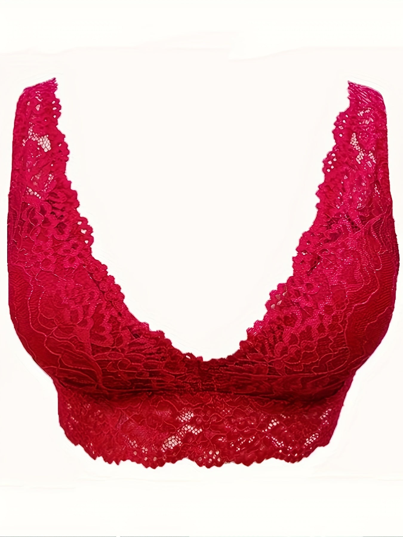 Lace Wireless Bra Comfy & Breathable Women's Intimates