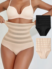 Seamless High Waist Tummy Control Panties for Women