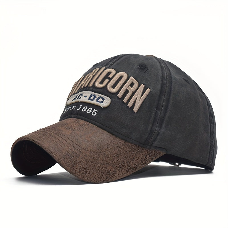 Vintage Baseball Cap Distressed Denim Dad Hat Hip Hop Sunscreen Sports Hats