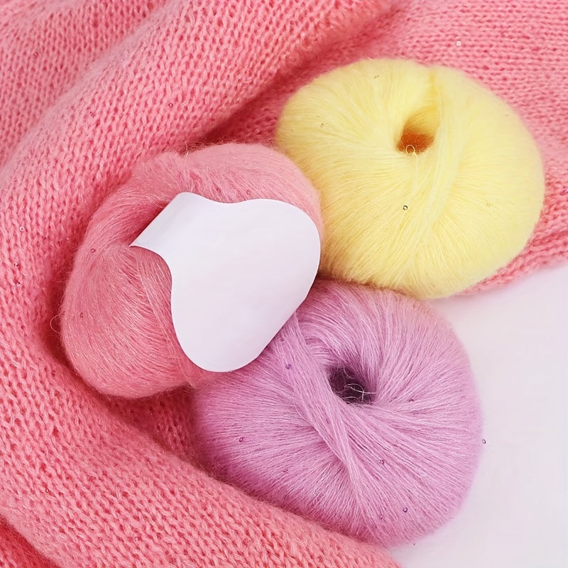 Soft Mohair Yarn for Crocheting and Knitting Sweater & Shawl
