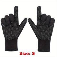3mm Neoprene Anti Slip Swimming Diving Gloves Coldproof Fishing