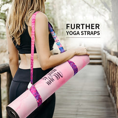 Durable Adjustable Yoga Mat Strap for Comfortable Stretching