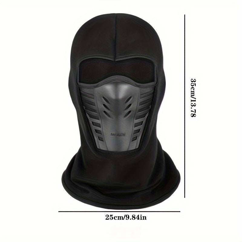 Outdoor Cycling Hood Thickened Velvet Hat Warm Windproof Hat