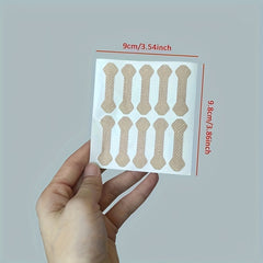 10pcs Nail Patch Toe Protection Sheet