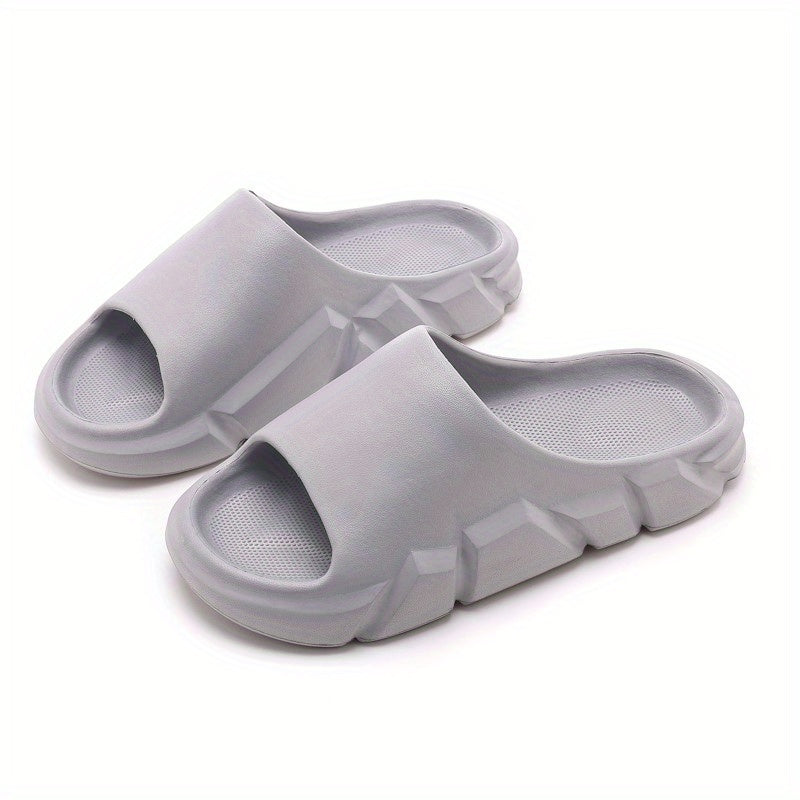 Men's Slip On Platform Slides Lightweight Slippers