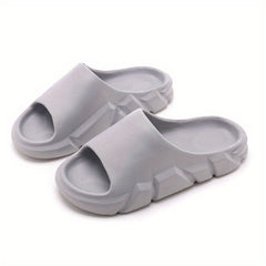 Men's Slip On Platform Slides Lightweight Slippers