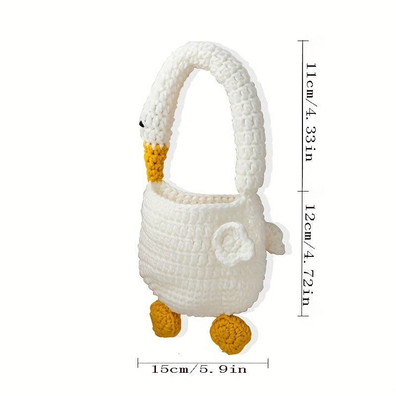 Goose Knitted Handbag Tote Bag Shoulder Bag
