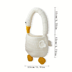 Goose Knitted Handbag Tote Bag Shoulder Bag