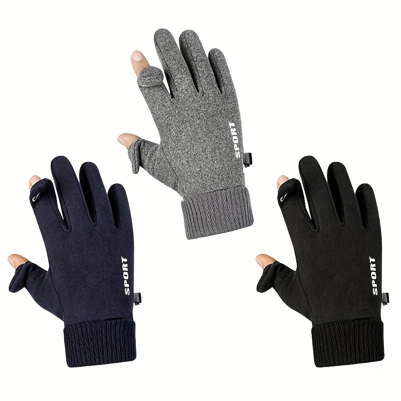 Outdoor Non-slip Touch Screen Warm Gloves for Cycling