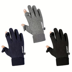 Outdoor Non-slip Touch Screen Warm Gloves for Cycling
