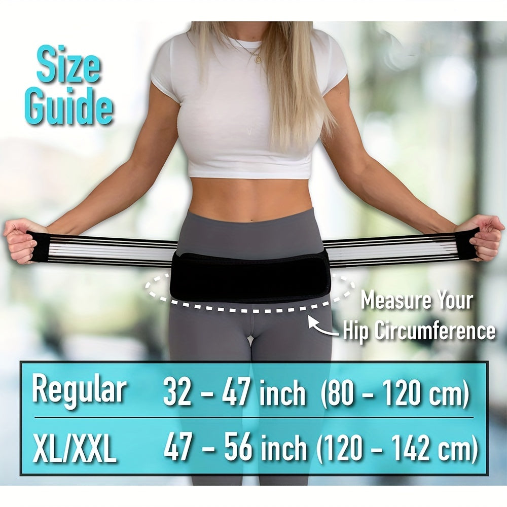 Adjustable Breathable Pelvic Back Support Belt for Men and Women
