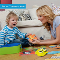 Digital Baby Bath and Room Thermometer with Easy Read Display