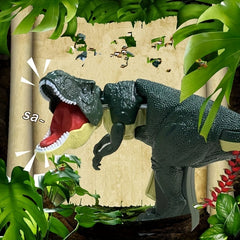 T-Rex Dino Toy with Swinging Tail & Luminous Feature